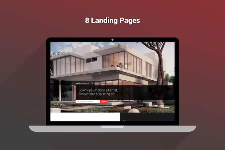 Lander - Landing Page HTML Templates product preview