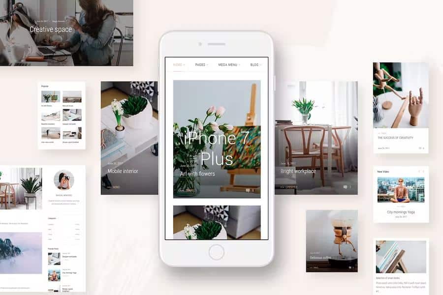 Landyland - Clean Blog Theme