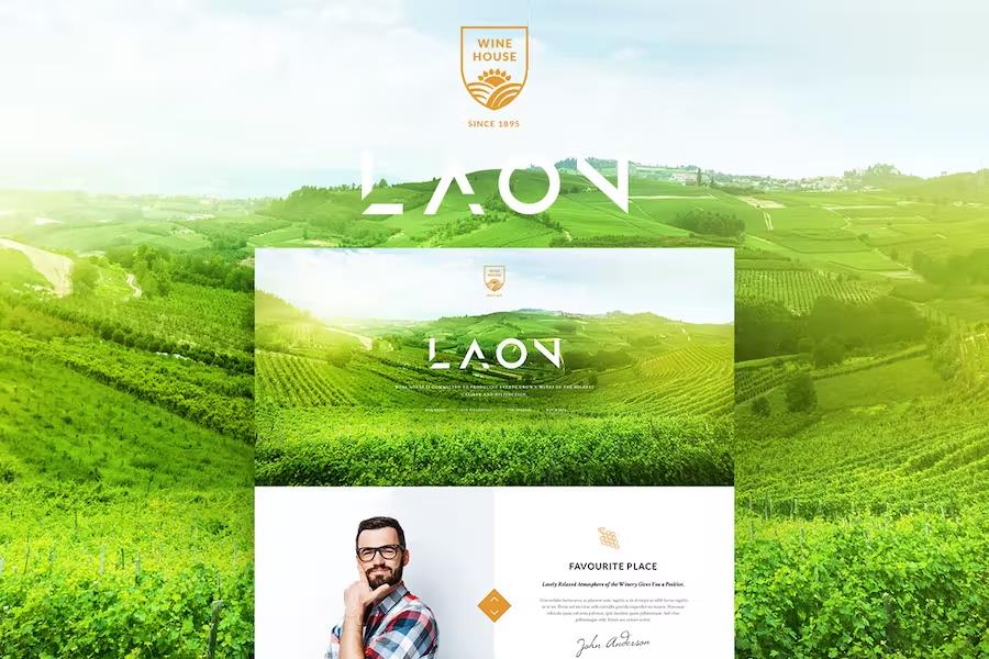 Laon - Wine House, Vineyard & Shop HTML Template
