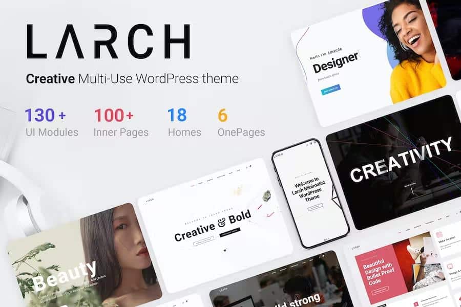 Larch - Responsive Minimal Multipurpose WordPress Theme