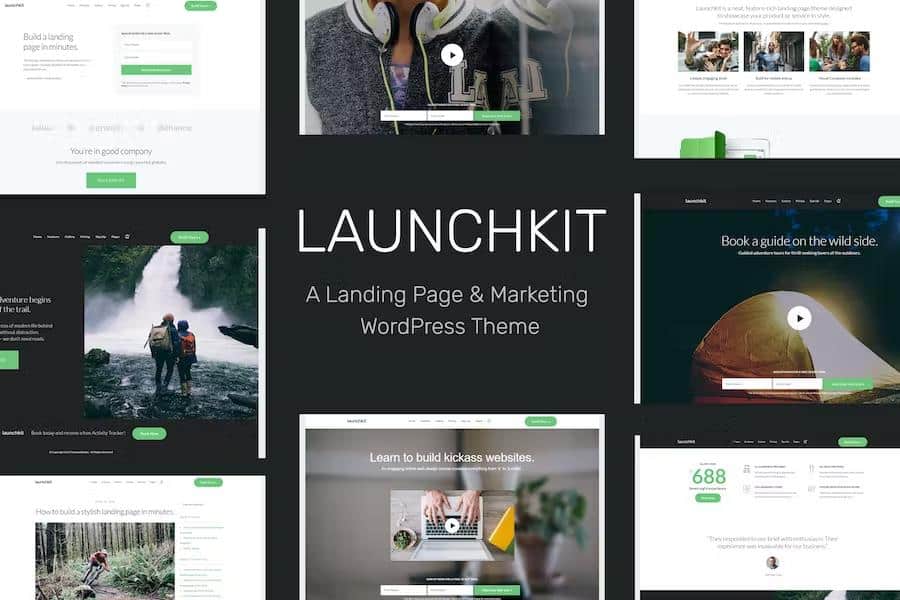 Launchkit Landing Page & Marketing WordPress Theme - Marketing