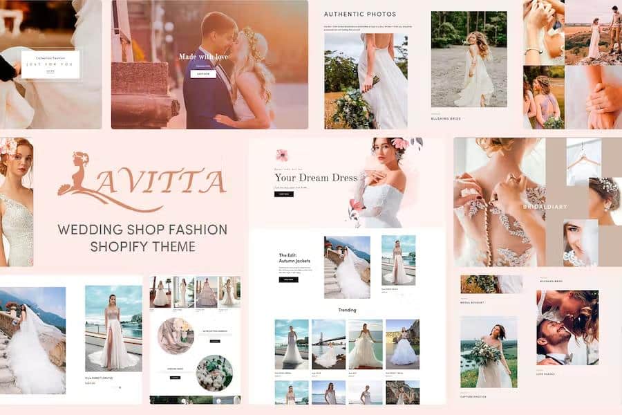 Lavitta - Wedding Shop Fashion Responsive Shopify Theme