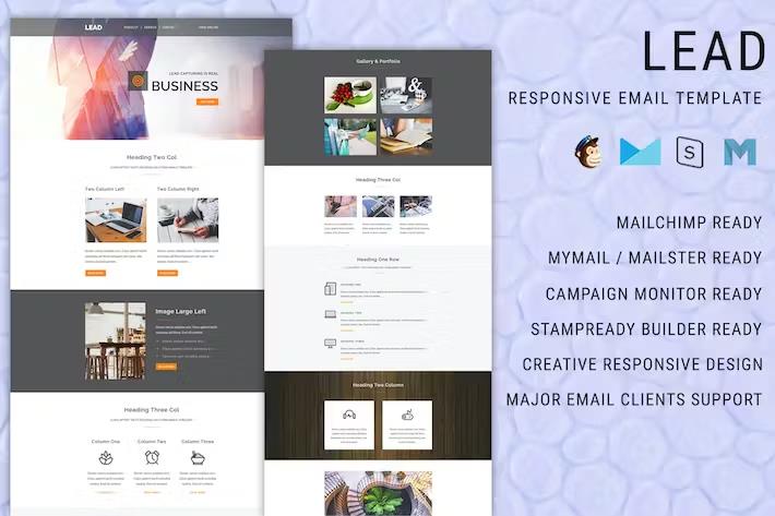 LEAD - Multipurpose Responsive Email Template listing image