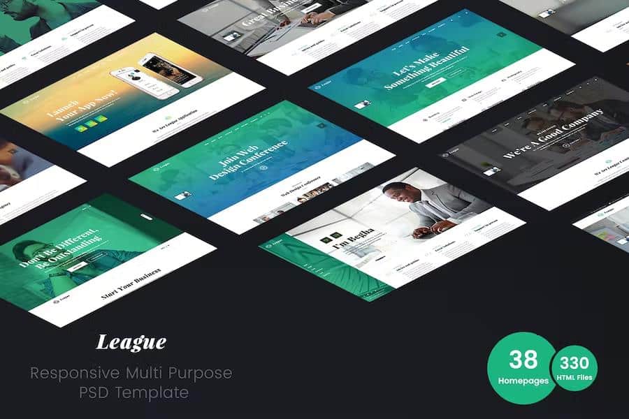 League - Multi-purpose Business HTML Template