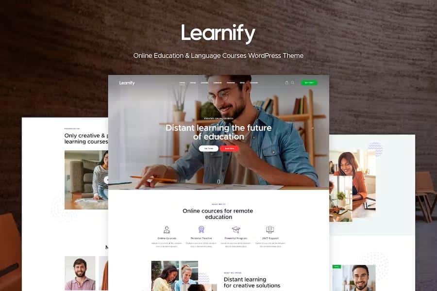 Learnify - Online Education Courses WordPress Theme