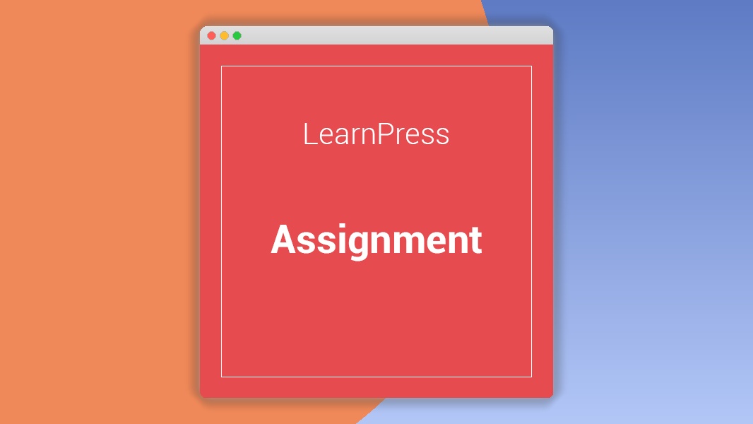 LearnPress Assignment Add-on