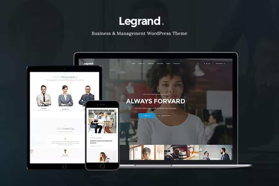 LeGrand - A Modern Multi-Purpose Business WordPress Theme