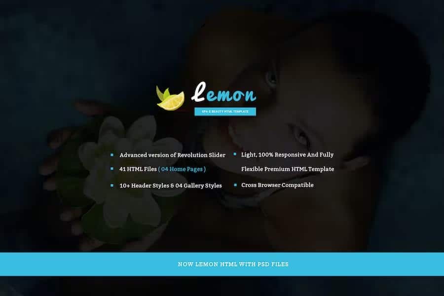 Lemon - Spa and Beauty Responsive HTML5 Template