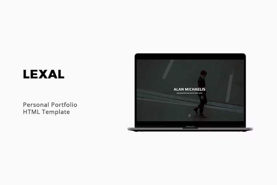 Lexal- Personal Portfolio HTML Template