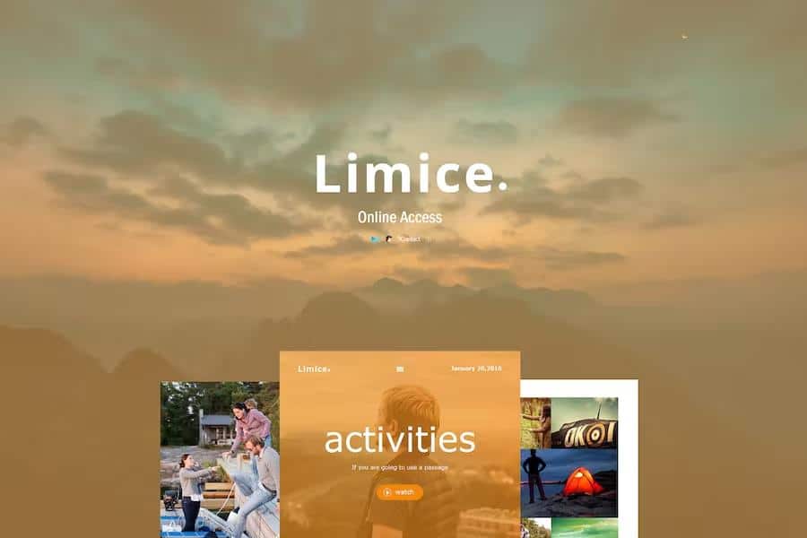 Limice - Responsive E-mail Template + Online Access