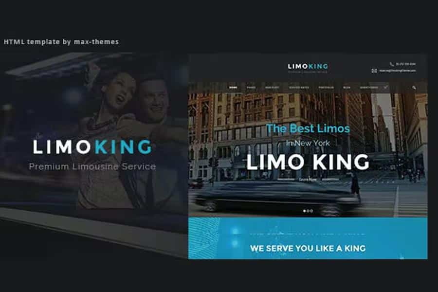 Limo King - Car Hire Template