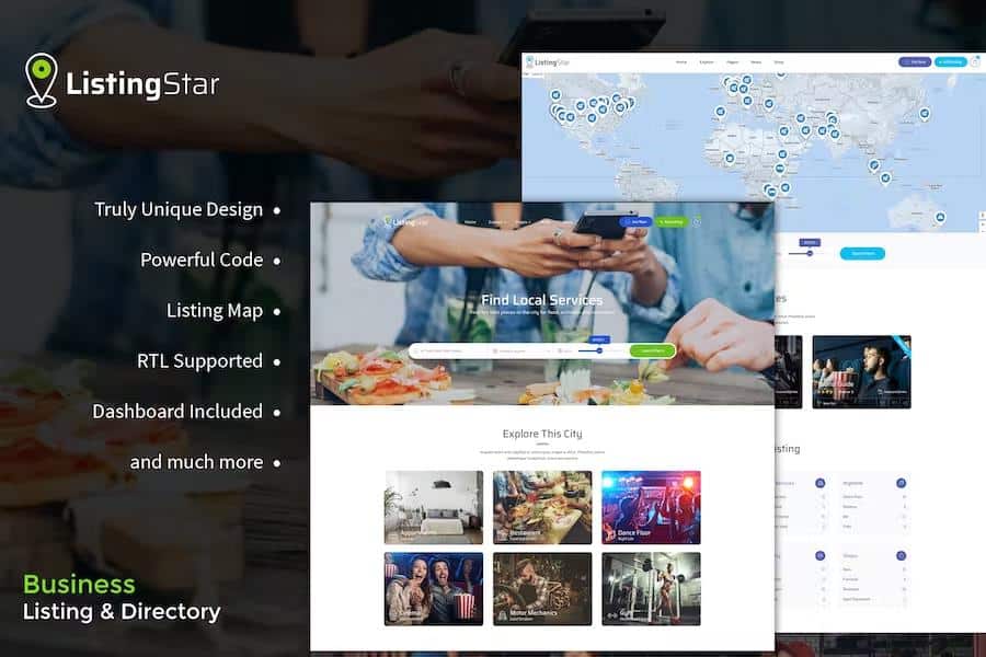 Listingstar - Directory & Listings HTML Template