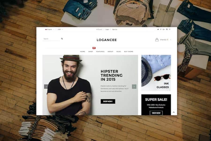 Logancee - Multipurpose Responsive Drupal Theme