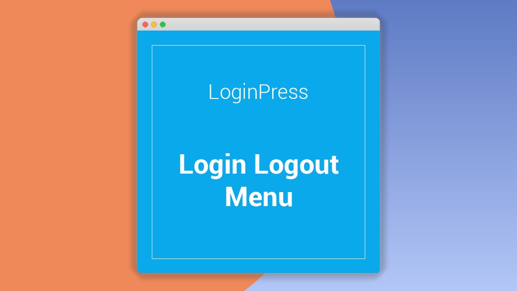 LoginPress Login Logout Menu