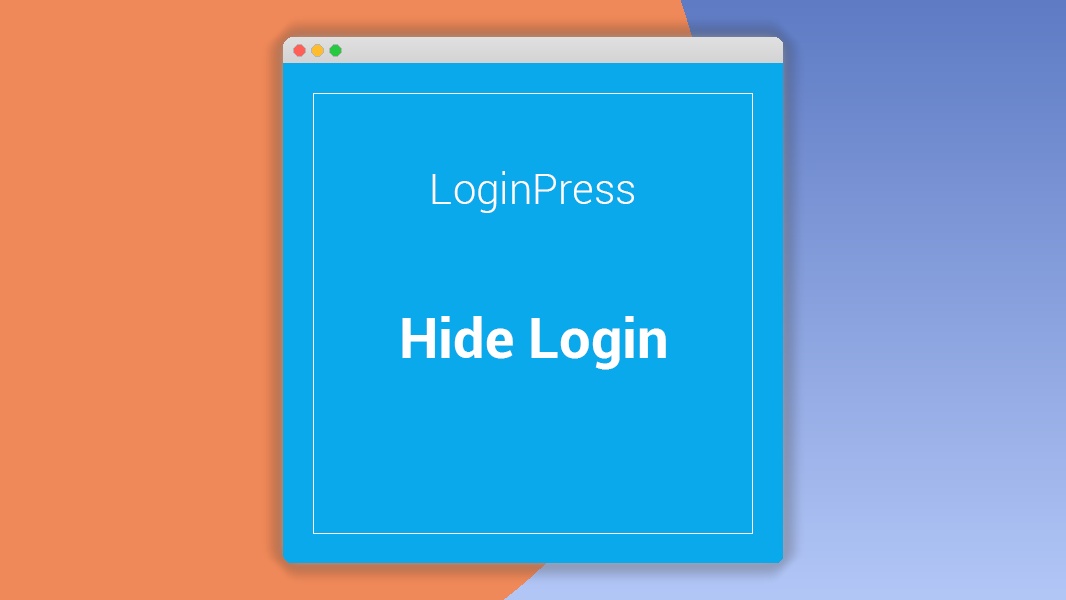 LoginPress Hide Login