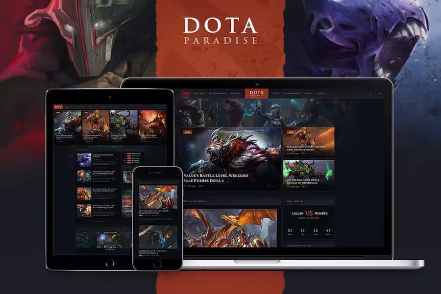 Ludos Paradise - Video Gaming Blog & Clan Esports WordPress Theme