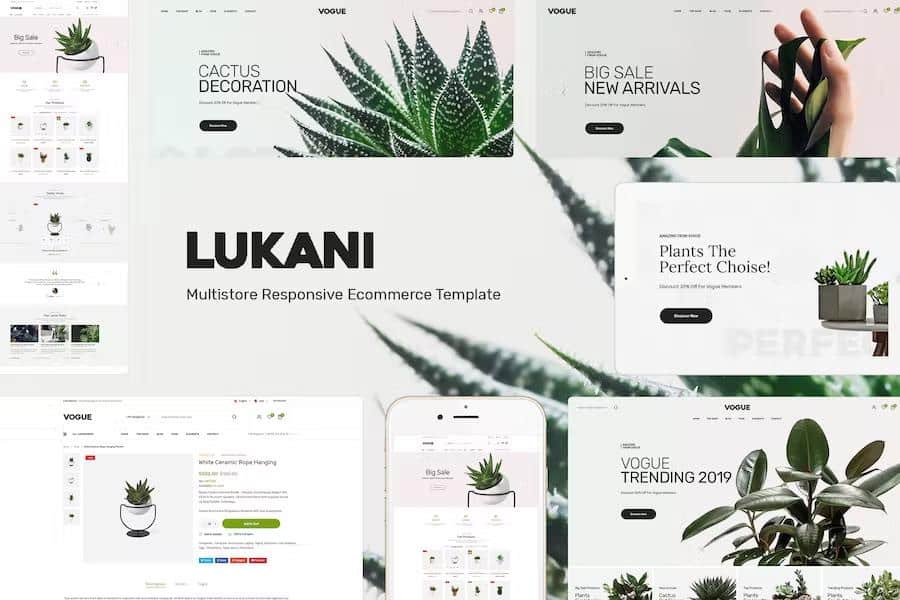 Lukani - Plant Store Theme for WooCommerce WordPress