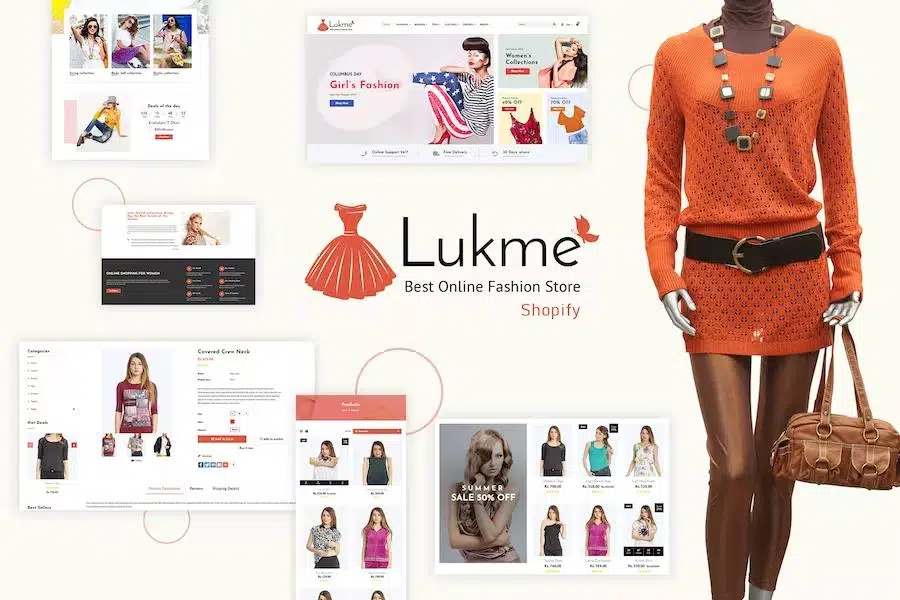 Lukme - Fashion Store Shopify Theme