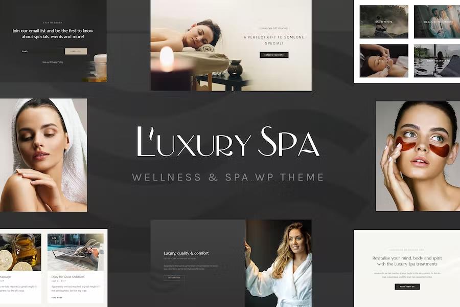 Luxury Spa - Wellness and Beauty WordPress Theme
