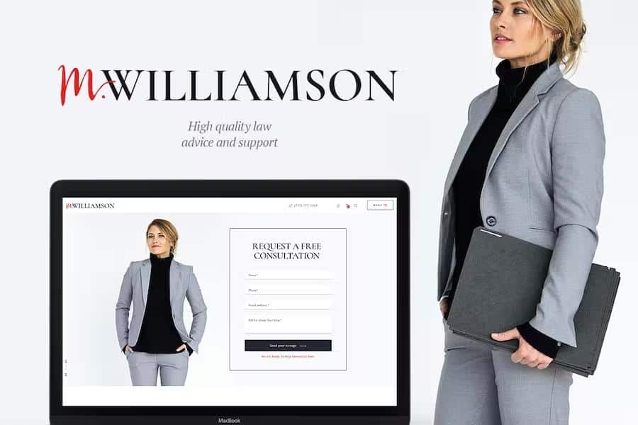 M.Williamson - Lawyer & Legal Adviser WordPress Theme