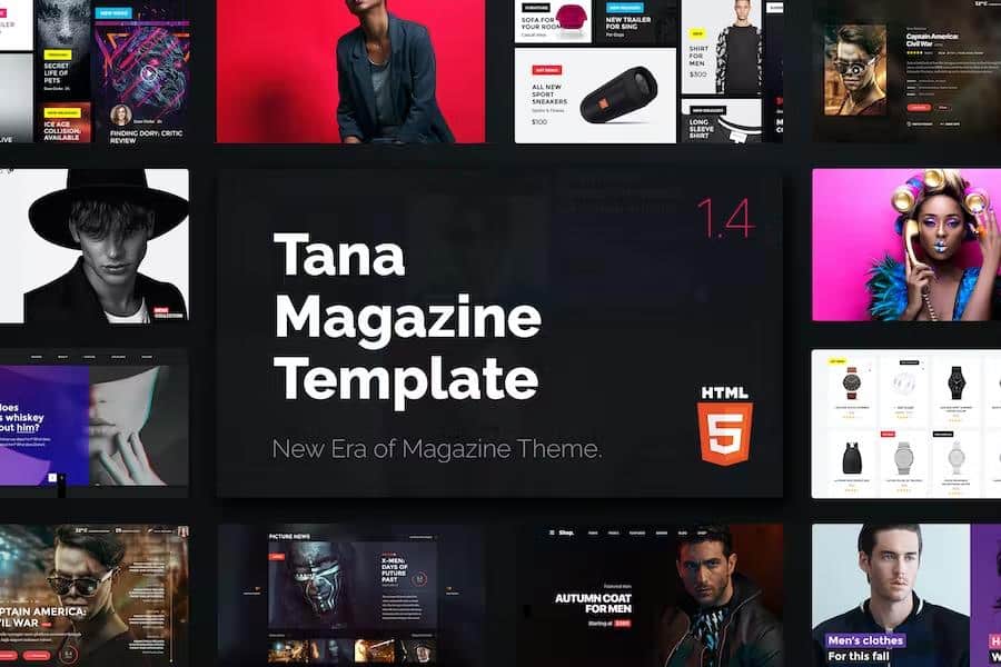 Magazine Tana - News, Music, Movie, Blog, Fashion Template