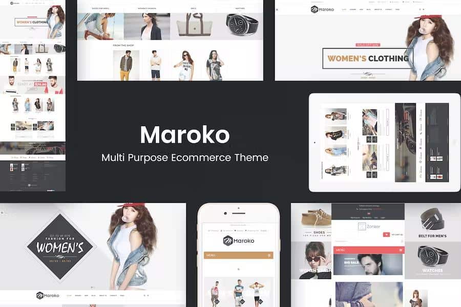 Maroko - Responsive WordPress Fashion Theme