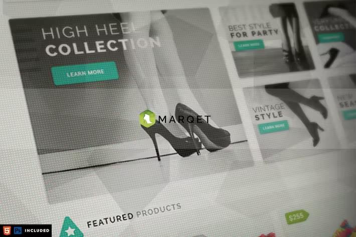 Preview image for MarQet - Responsive eCommerce Template