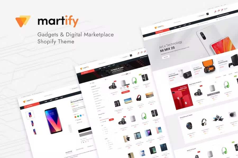 Martify - Gadgets & Digital Marketplace Shopify Theme