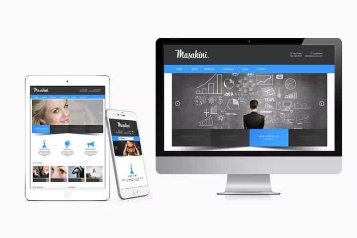Masakini Multi-purpose Responsive HTML Template - Business
