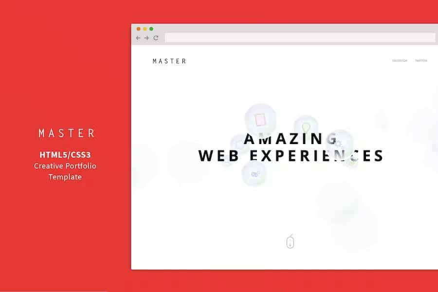 Master - Creative Portfolio Template
