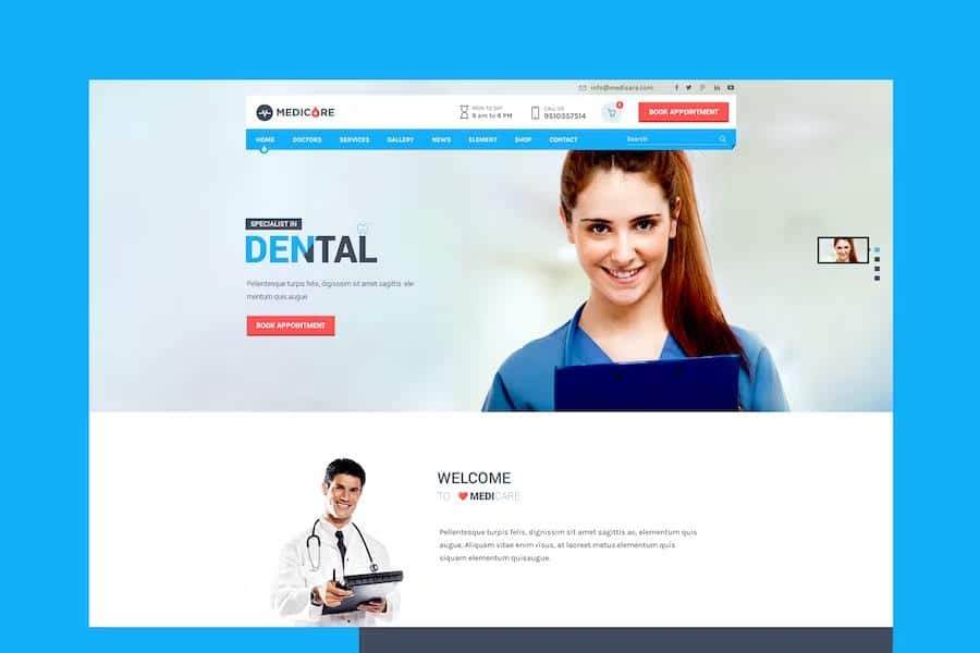 Medicare - Medical & Health HTML Template