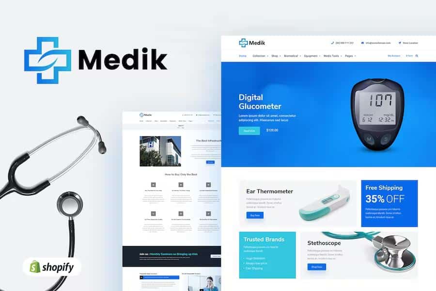 Medik - Medical Shopify Theme