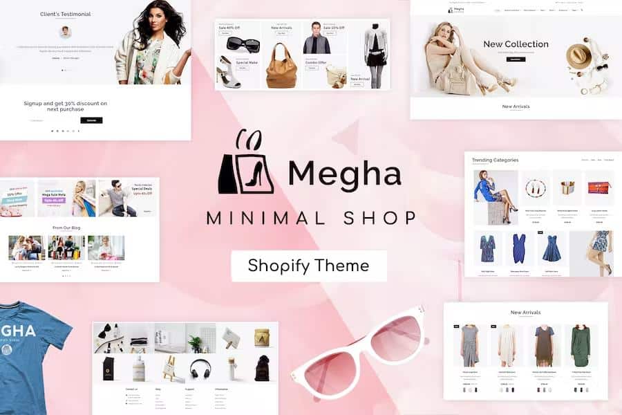 Megha - Minimal Shopify Store