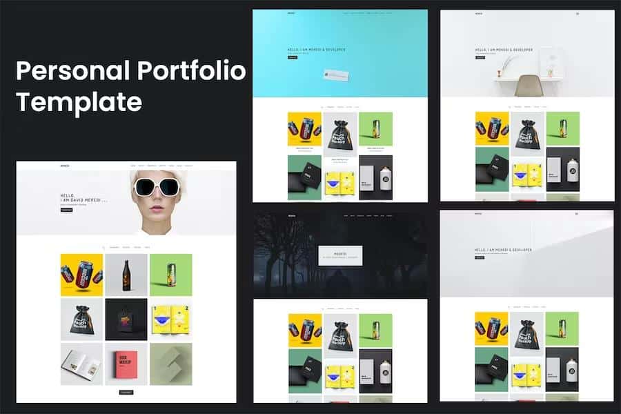 Mehedi - Minimal Portfolio Template