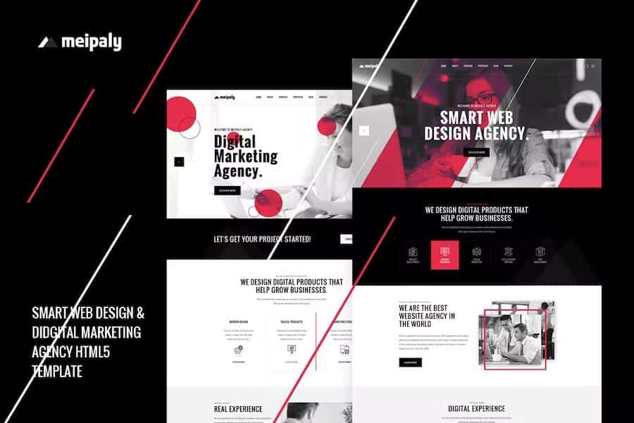Meipaly - Digital Services Agency HTML5 Responsive Template