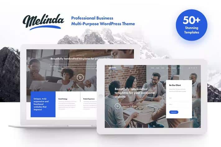Melinda - Professional Business Multi-Purpose WordPress Theme - Creative