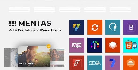 Mental - Art & Portfolio WordPress Theme