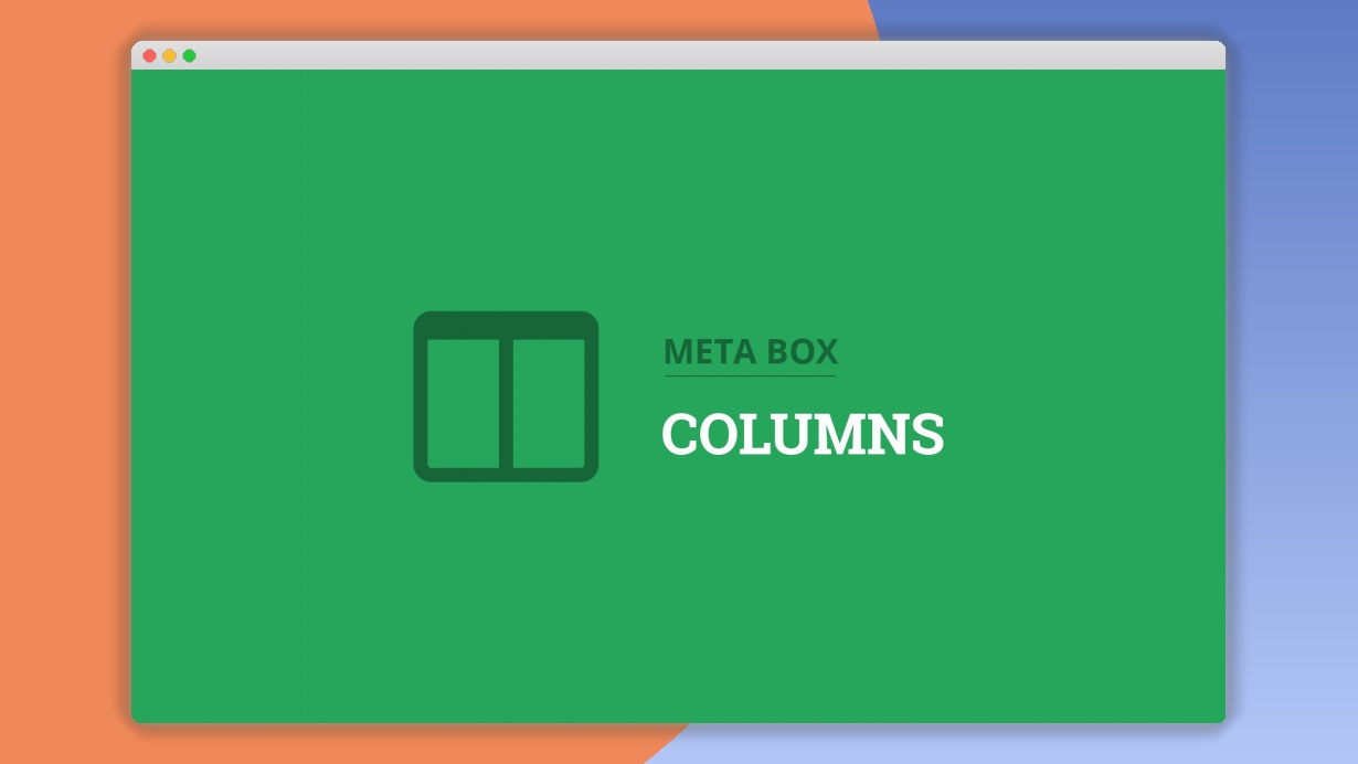 Meta Box Columns