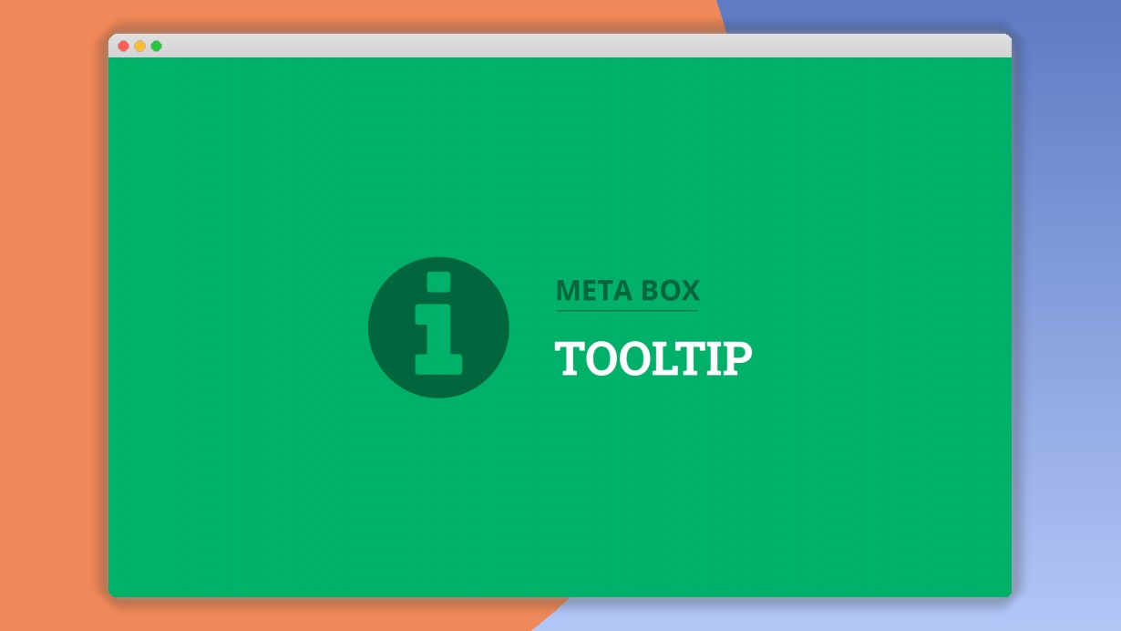 Meta Box Tooltip