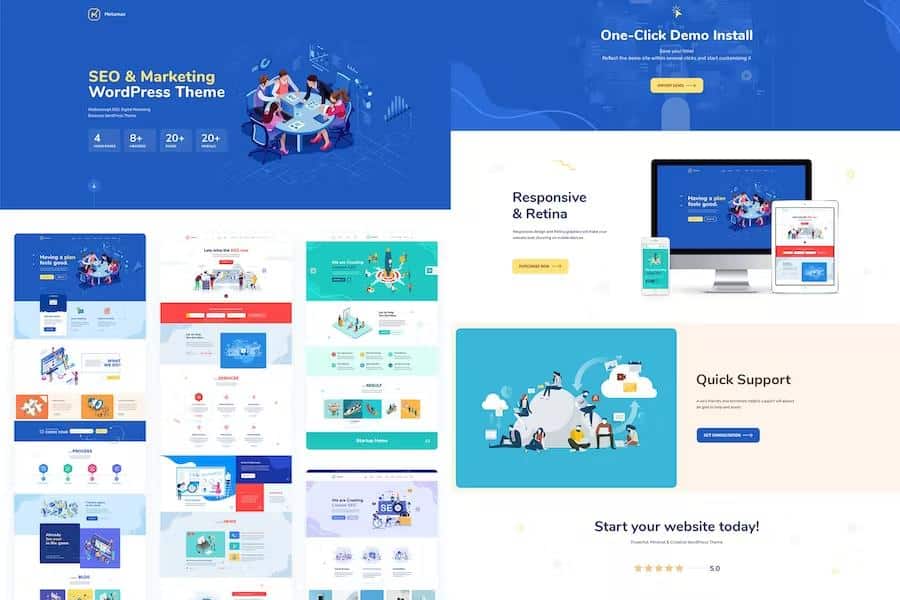 MetaMax - SEO and Marketing WordPress Theme