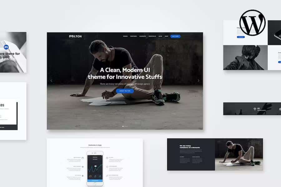 Milton - Multipurpose Creative WordPress Theme