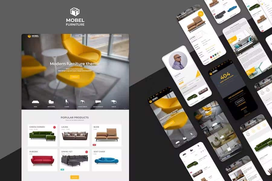 Mobel - Furniture OpenCart Theme