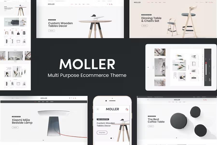 Moller - Furniture & Decor WooCommerce WordPress Theme