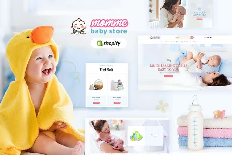 Momme - Shopify Kids Store, Baby Shop