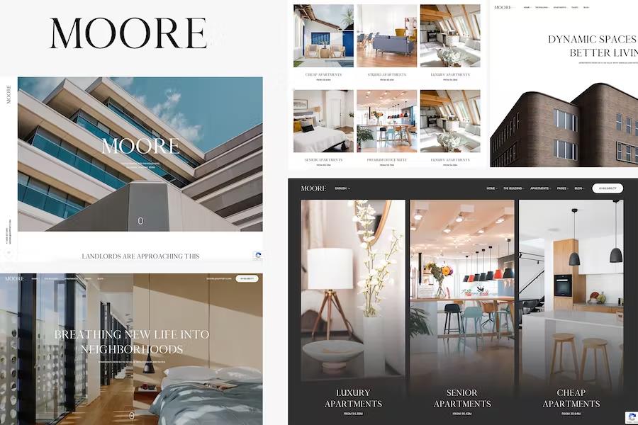 Moore - Single Property WordPress Theme