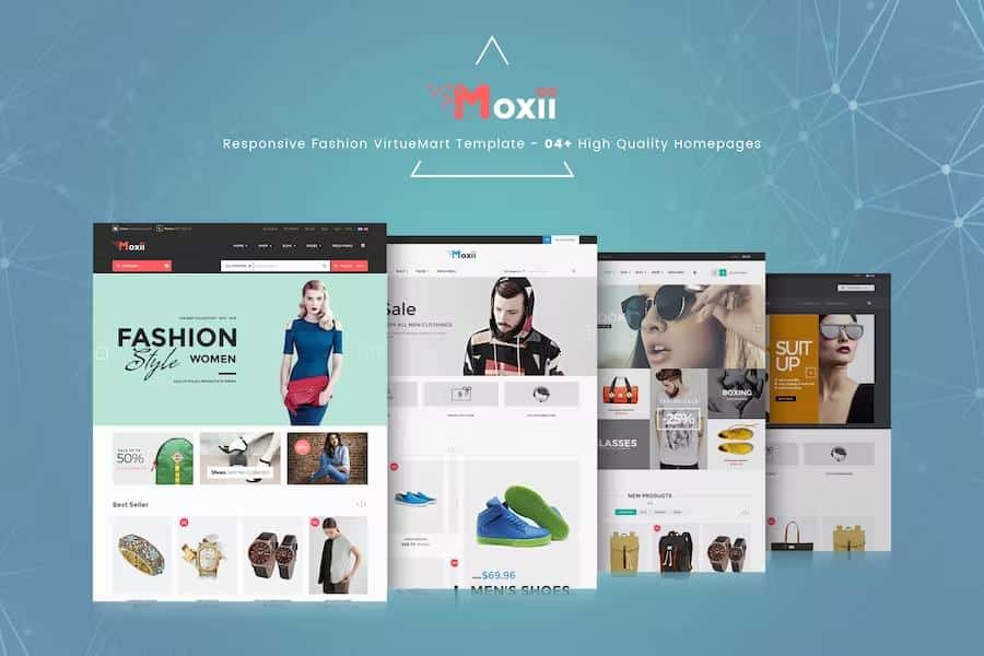 Vina Moxii - Responsive Fashion VirtueMart Template