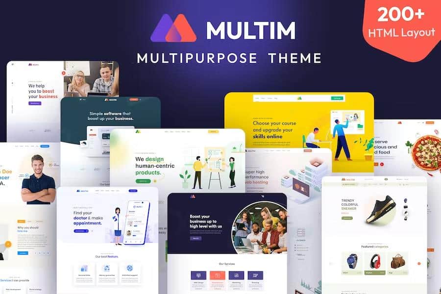 Multim - Creative multipurpose HTML5 template