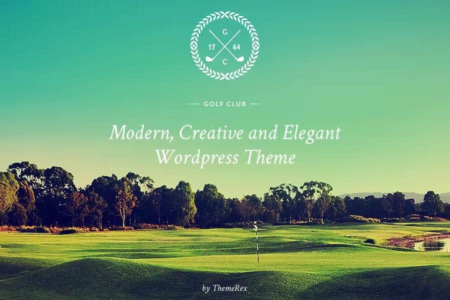 N7 - Golf Club & Course Sports & Events WordPress Theme
