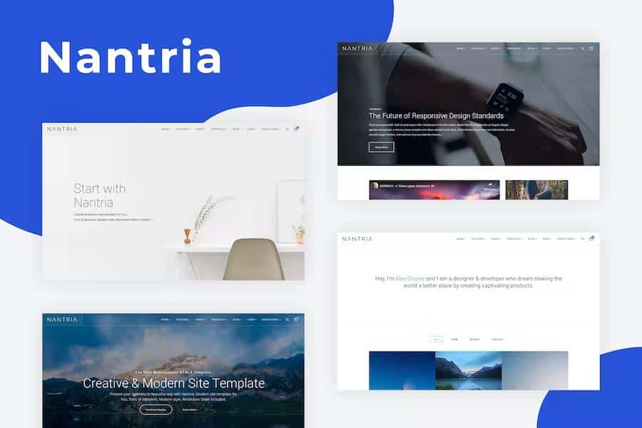 Nantria - Multi-purpose HTML5 Template