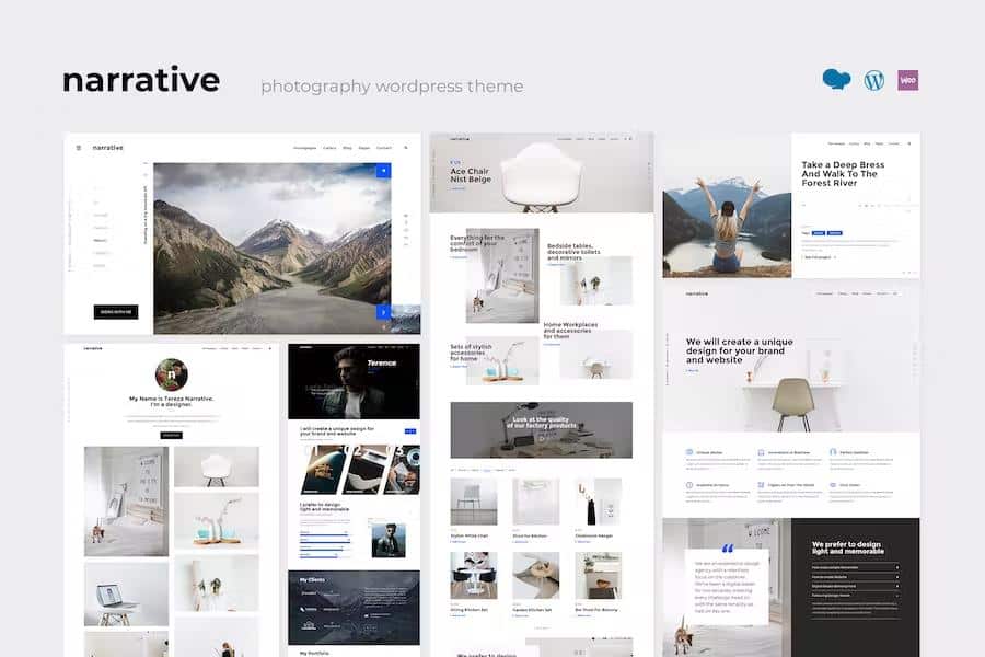 Narrative - Photography WordPress